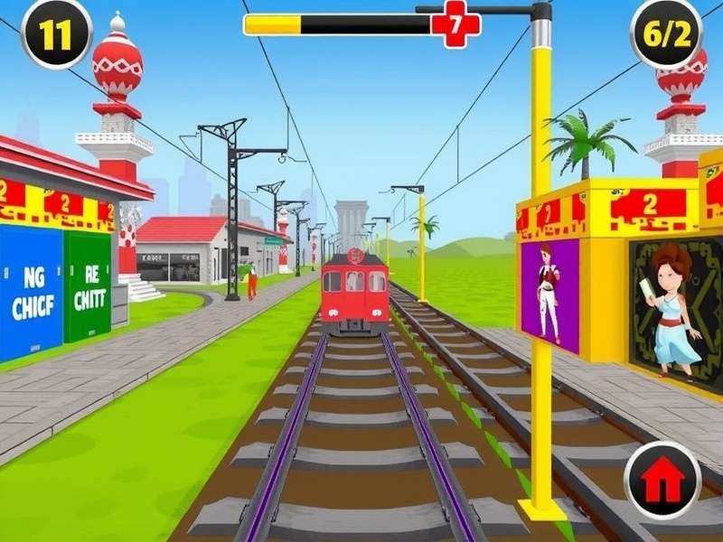 Subway Blitz Indore Game Screenshot